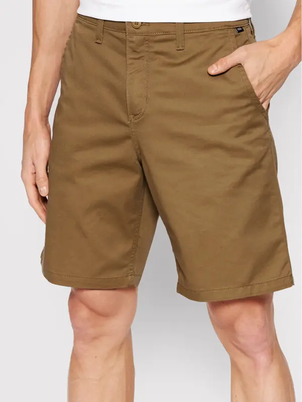 Vans Vans Kratke hlače Authentic VN0A5FJX Smeđa Relaxed Fit