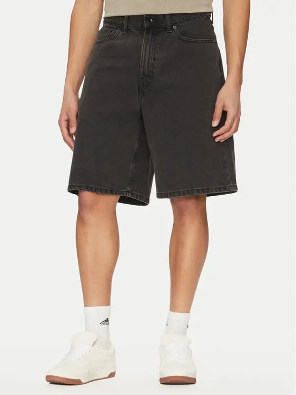 Vans Vans Kratke traperice Check-5 VN000C9V Siva Baggy Fit