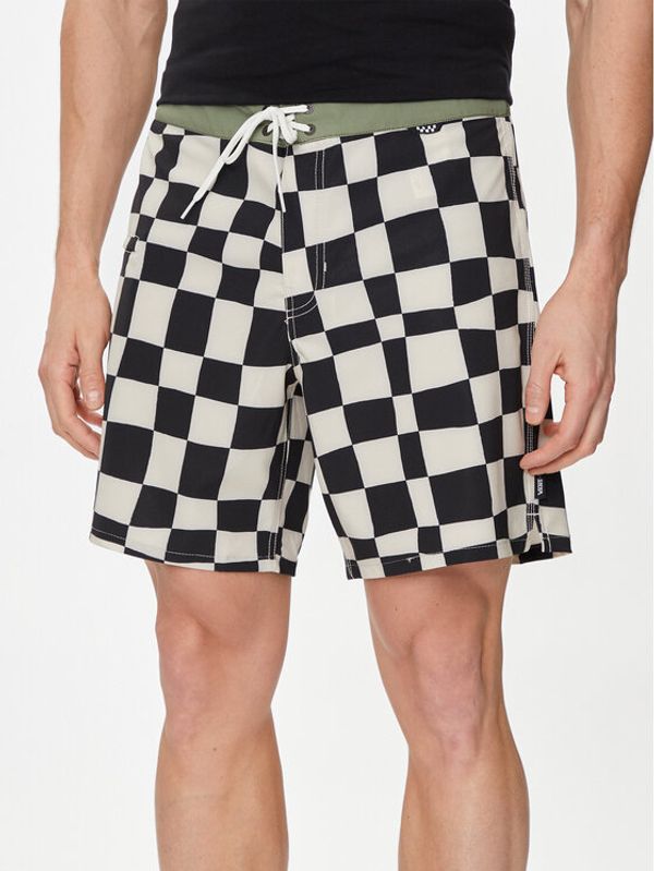 Vans Vans Kupaće gaće i hlače Mte The Daily Check Boardshort VN0007XS Écru Regular Fit