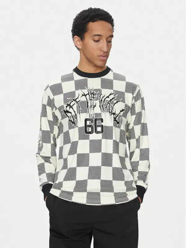Vans Vans Majica dugih rukava Metal Arch Soccer VN000KUB Šarena Loose Fit