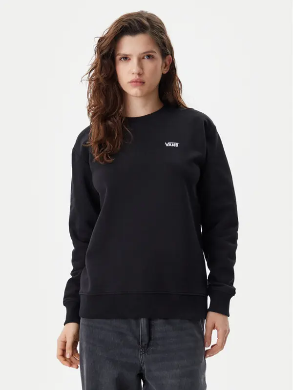 Vans Vans Majica dugih rukava VN00046XBLK1 Crna Relaxed Fit