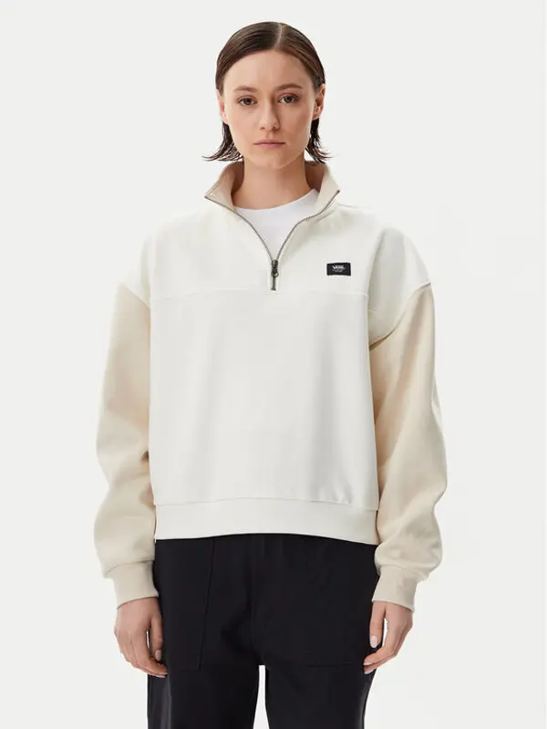 Vans Vans Majica dugih rukava VN000H2AD0D1 Bež Relaxed Fit