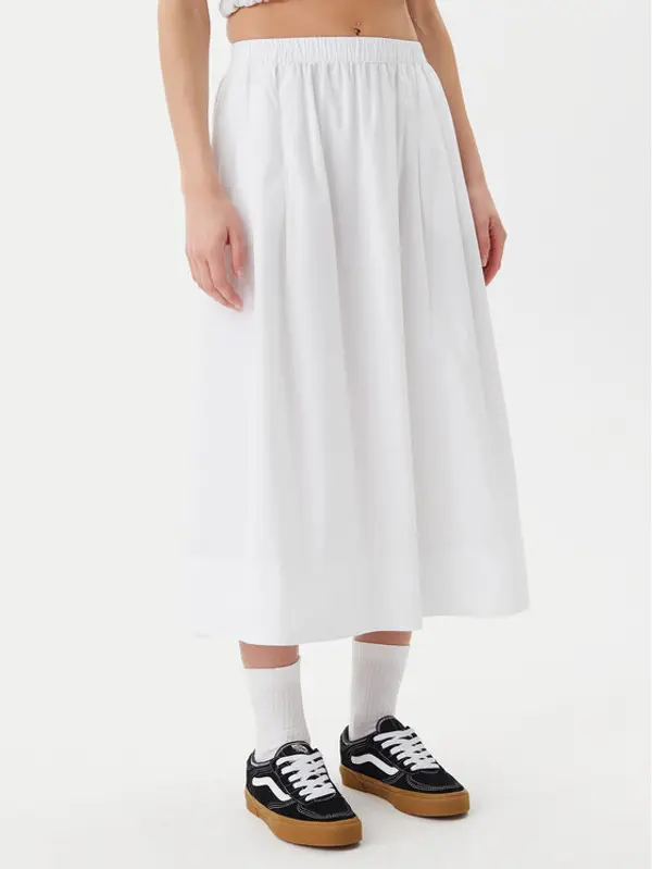 Vans Vans Midi suknja Francesca VN000M9R Bijela Regular Fit