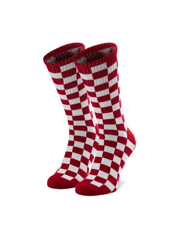 Vans Vans Muške visoke čarape Checkerboard Crew VN0A3H3ORLM1 Crvena