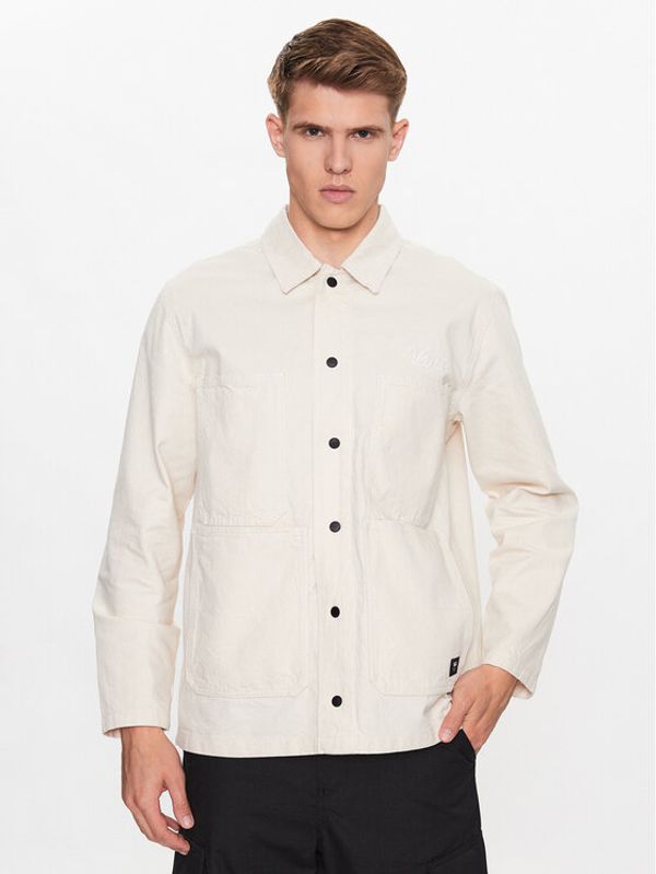 Vans Vans Prijelazna jakna Hickory Stripe Drill Chore Coat VN0008G2 Écru Regular Fit