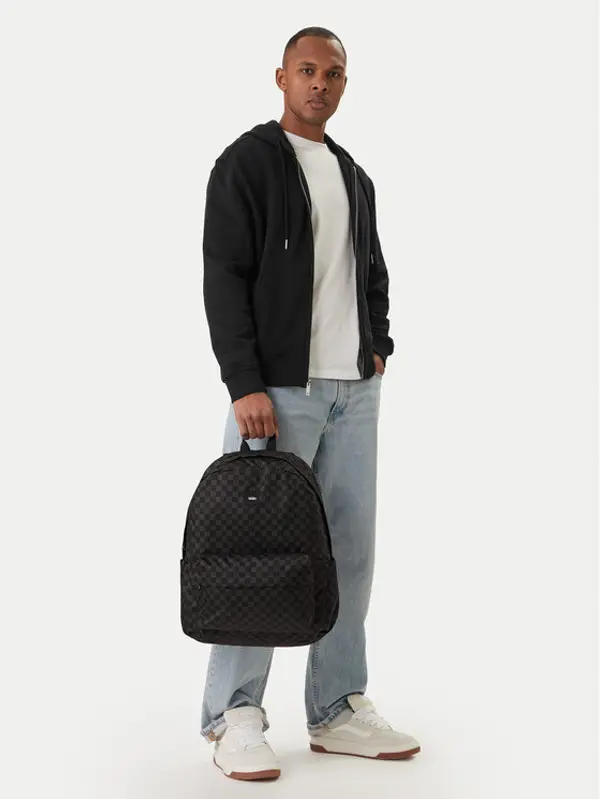 Vans Vans Ruksak Old Skool Check Backpack VN000H4XBA51 Crna