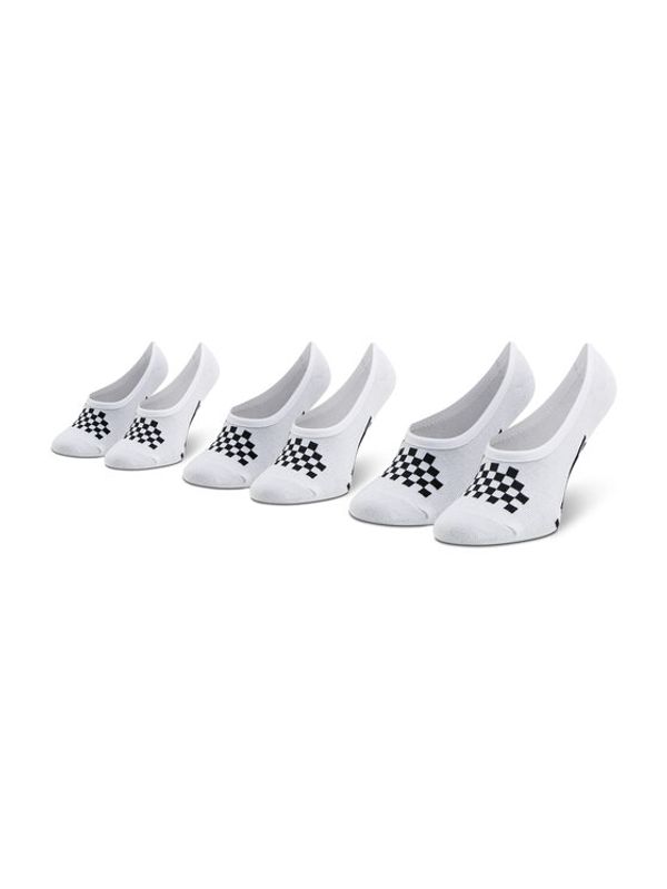 Vans Vans Set od 3 para dječjih niskih čarapa Classic Canoodle VN0A48HCYB21 Bijela