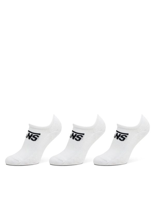 Vans Vans Set od 3 para muških niskih čarapa Classic Kick VN000F0ZWHT1 Bijela