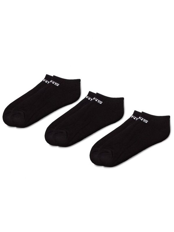 Vans Vans Set od 3 para muških niskih čarapa Classic Kick VN000XSXBLK Crna