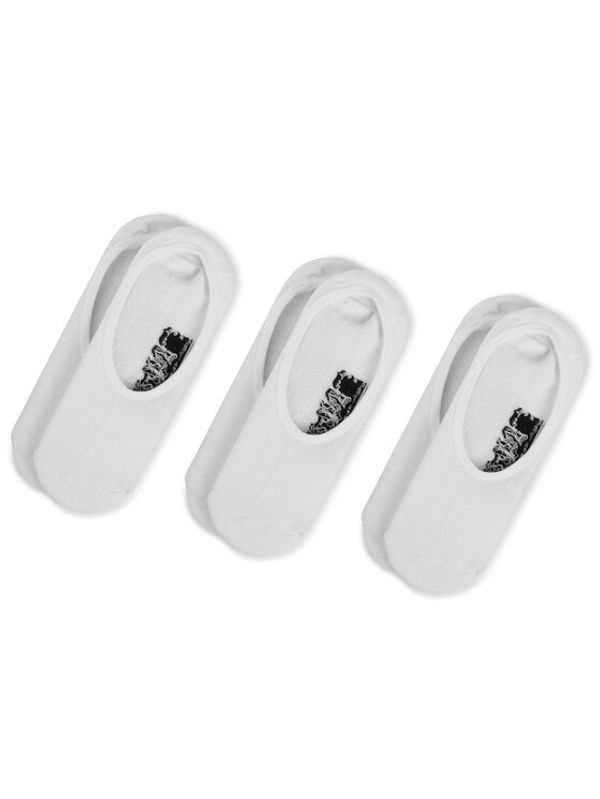 Vans Vans Set od 3 para muških niskih čarapa Classic Super No VN000XTTWHT Bijela