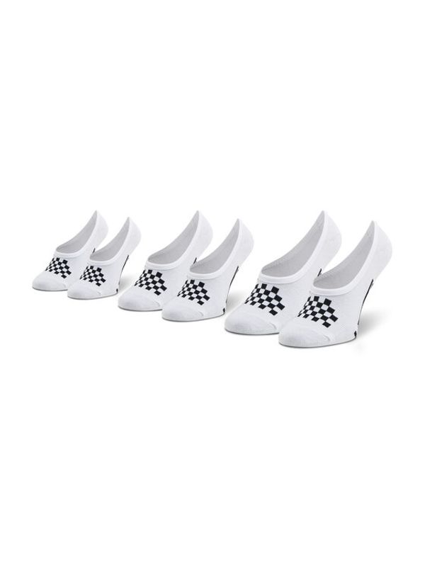 Vans Vans Set od 3 para ženskih niskih čarapa Classic Canoodle VN0A48HDYB21 Bijela