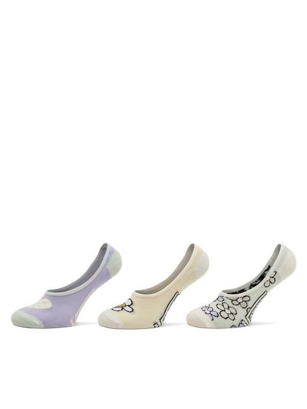 Vans Vans Set od 3 para ženskih niskih čarapa Natures Bounty Canoodle VN000GMRCR21 Bijela