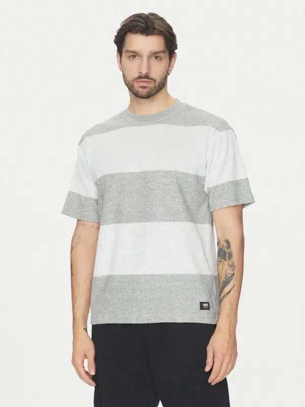 Vans Vans T-shirt Bergman VN000KUE Siva Regular Fit