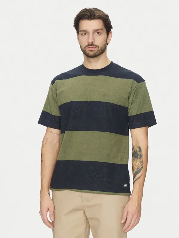 Vans Vans T-shirt Bergman VN000KUE Tamnoplava Regular Fit