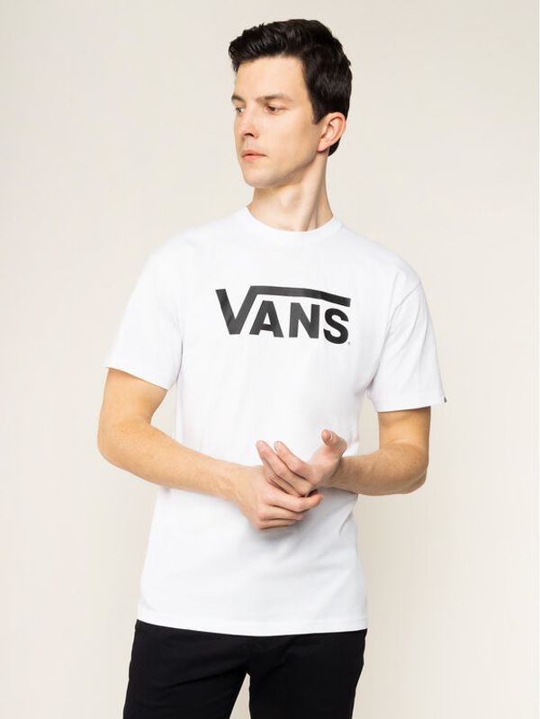 Vans Vans T-shirt Classic VN000GGGYB21 Bijela Classic Fit