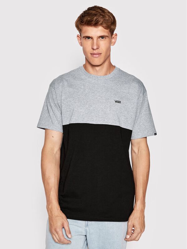 Vans Vans T-shirt Colorblock VN0A3CZD Siva Classic Fit
