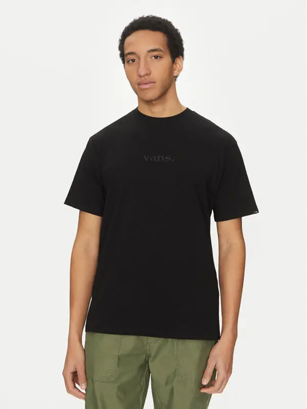 Vans Vans T-shirt Essential VN000HPZ Crna Loose Fit