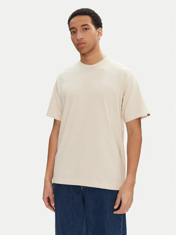 Vans Vans T-shirt Left Chest II VN000P1P Bež Loose Fit