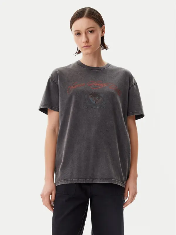 Vans Vans T-shirt Palm Impresa VN000MCM Crna Regular Fit