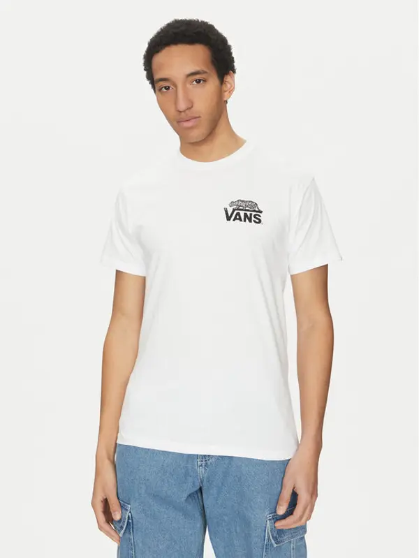 Vans Vans T-shirt Sneaky VN000M3Y Bijela Regular Fit