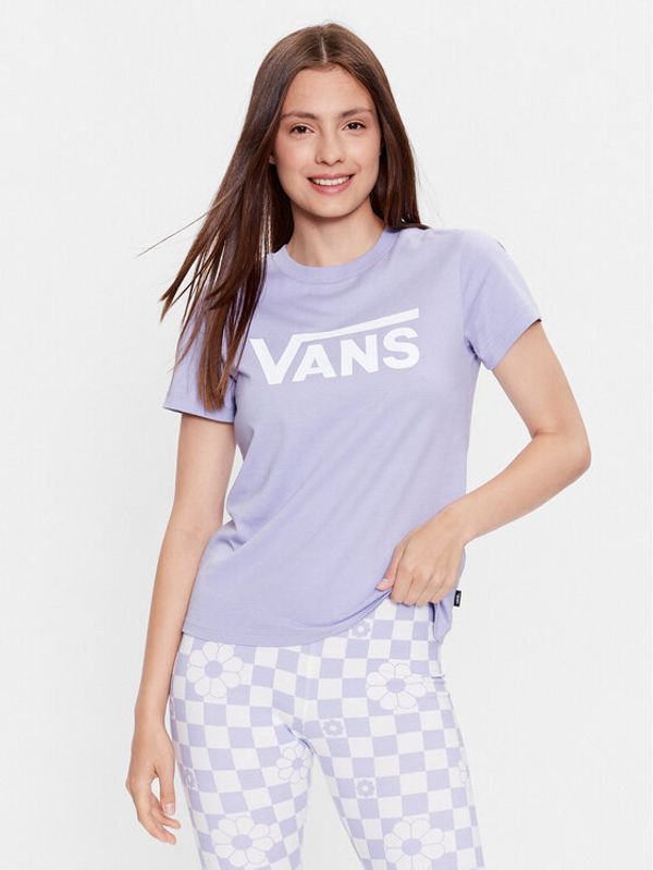 Vans Vans T-shirt Wm Flying V Crew Tee VN0A3UP4 Ljubičasta Regular Fit