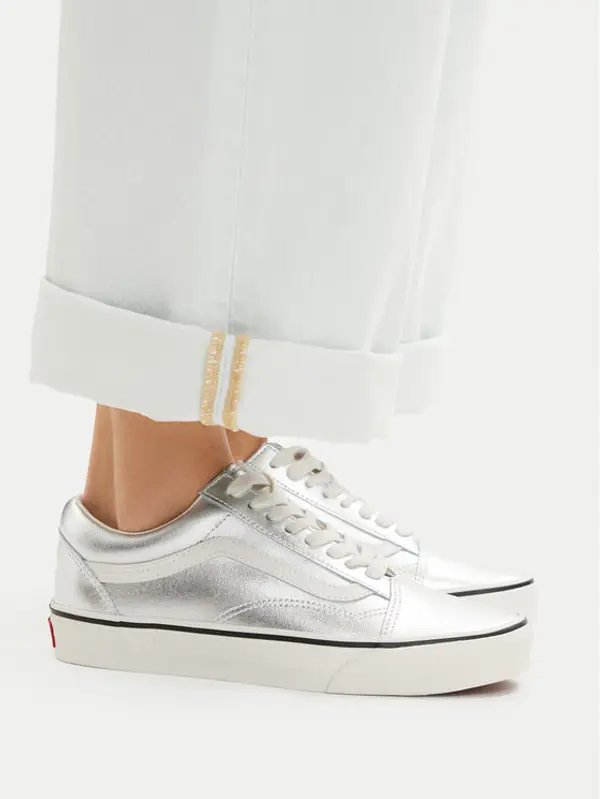 Vans Vans Tenisice Old Skool VN000E8WH271 Srebrna