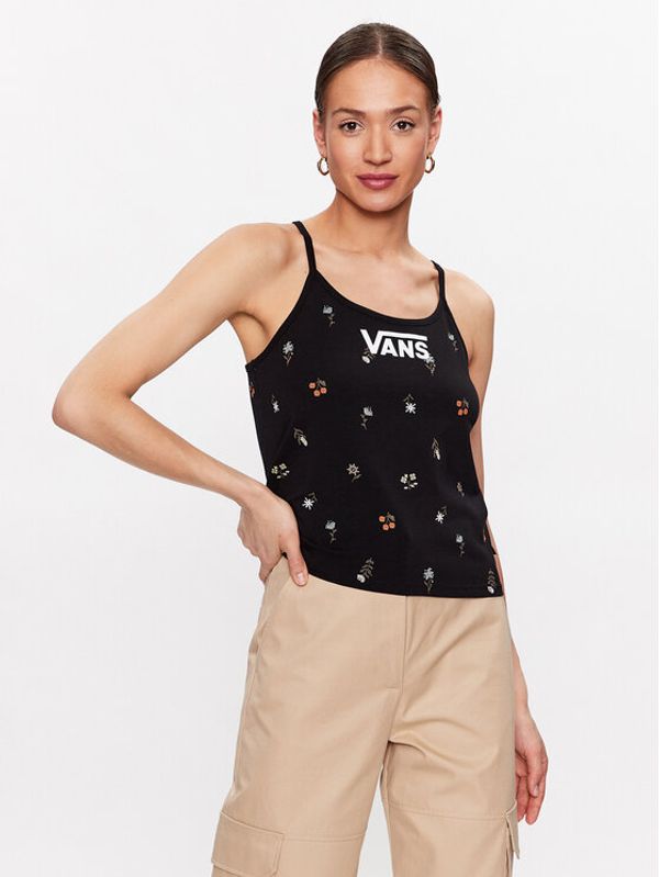 Vans Vans Top Micro Ditsy Halter VN0003M6 Crna Regular Fit