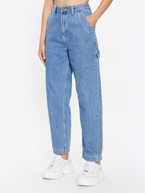 Vans Vans Traperice Ground Work Denim Pant VN000A7J Siva Regular Fit