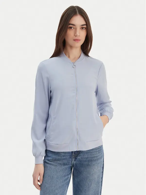 Vero Moda Vero Moda Bomber Vmcoco L/S Bomber Noos 10245734 Plava Regular Fit