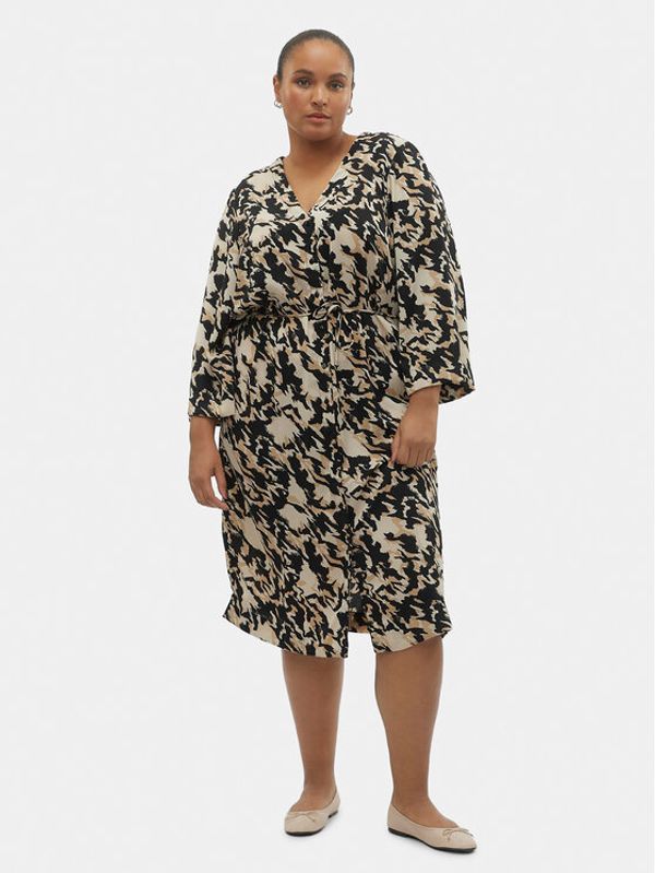 Vero Moda Curve Vero Moda Curve Haljina košulja Nora 10294730 Šarena Regular Fit