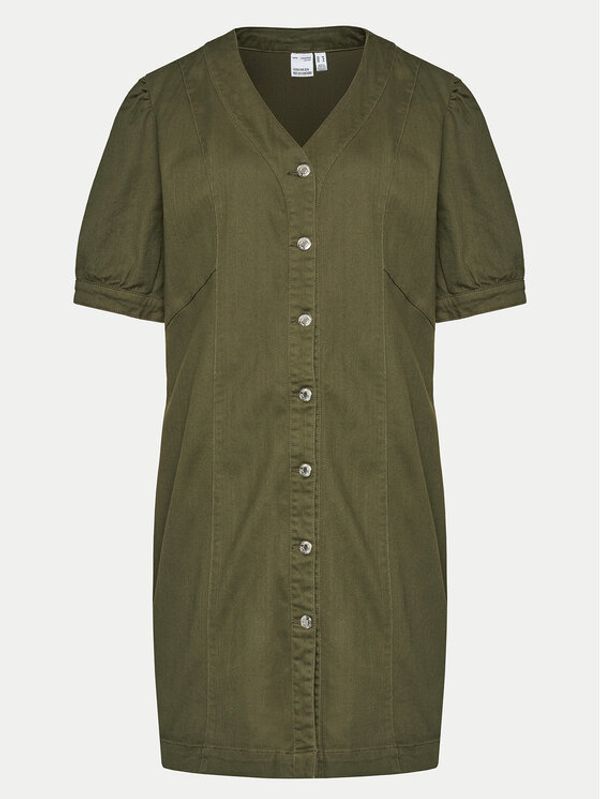 Vero Moda Curve Vero Moda Curve Haljina za svaki dan Wild Gena 10302450 Zelena Regular Fit