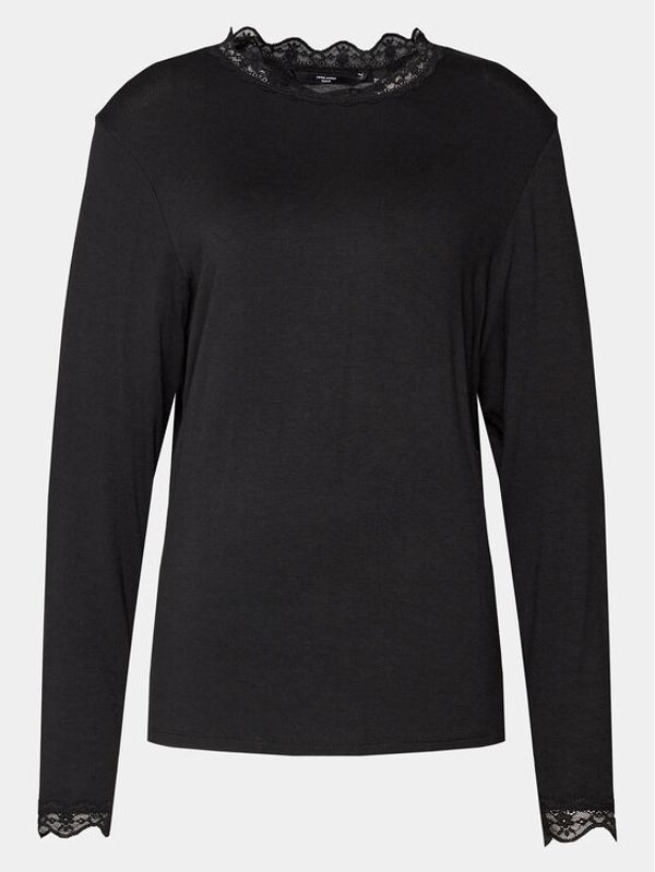 Vero Moda Curve Vero Moda Curve Majica 10303557 Crna Slim Fit