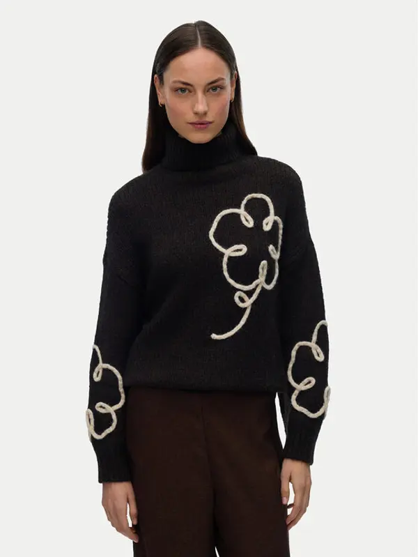 Vero Moda Vero Moda Dolčevita Fatima 10335036 Smeđa Regular Fit