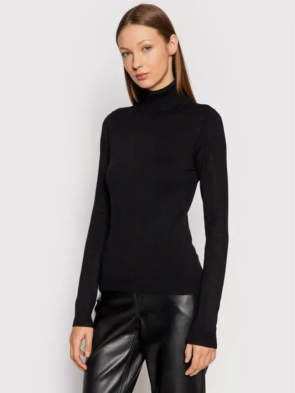 Vero Moda Vero Moda Dolčevita Glory 10231630 Crna Slim Fit