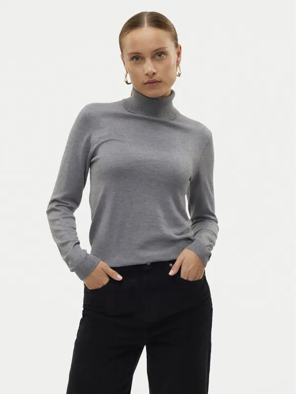 Vero Moda Vero Moda Dolčevita Iris 10320450 Siva Slim Fit