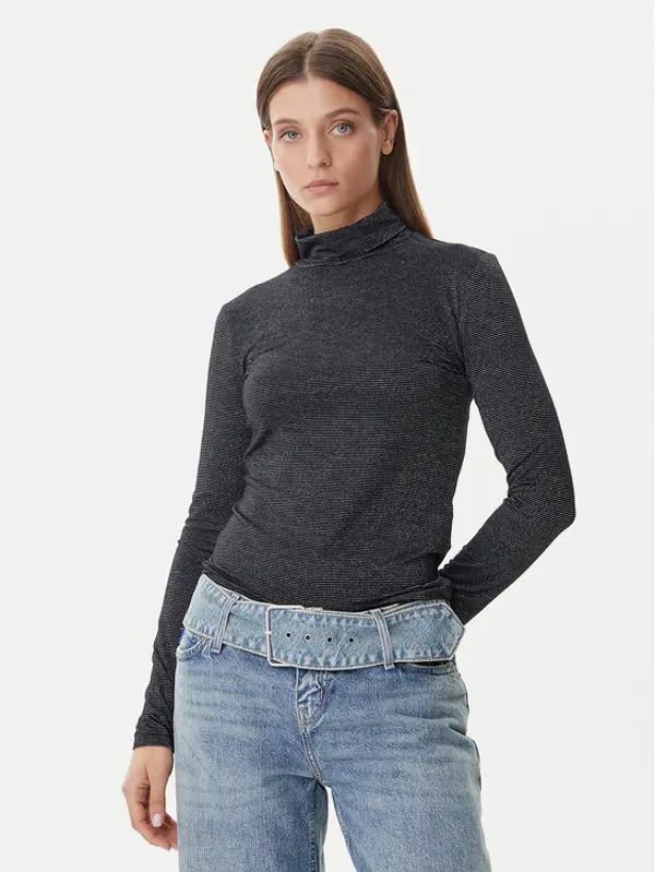 Vero Moda Vero Moda Dolčevita Lava 10334586 Crna Loose Fit