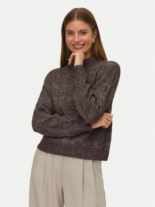 Vero Moda Vero Moda Dolčevita Virgo 10331875 Smeđa Regular Fit