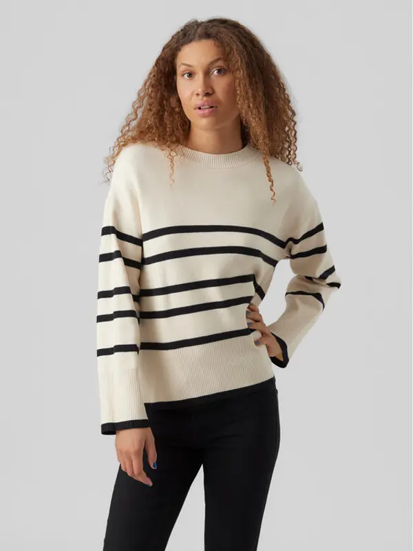 Vero Moda Vero Moda Džemper 10278319 Bež Regular Fit