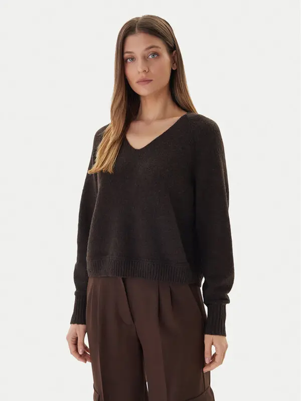 Vero Moda Vero Moda Džemper Aquarius 10331898 Smeđa Regular Fit