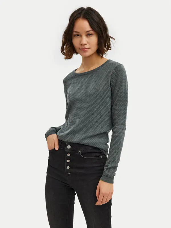 Vero Moda Vero Moda Džemper Care 10136644 Zelena Regular Fit