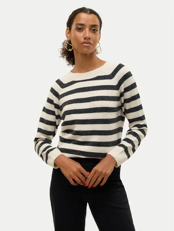 Vero Moda Vero Moda Džemper Doffy 10201022 Bež Regular Fit