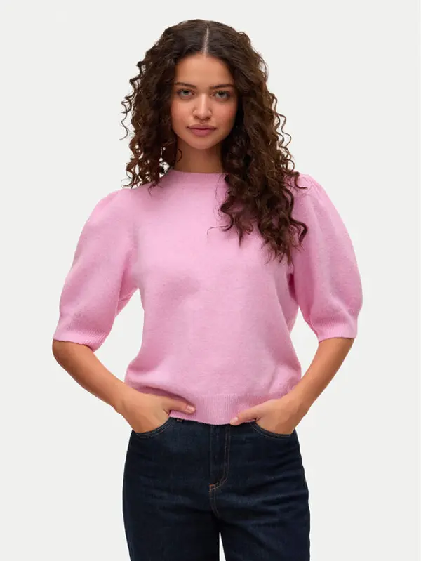 Vero Moda Vero Moda Džemper Doffy 10278313 Ružičasta Regular Fit