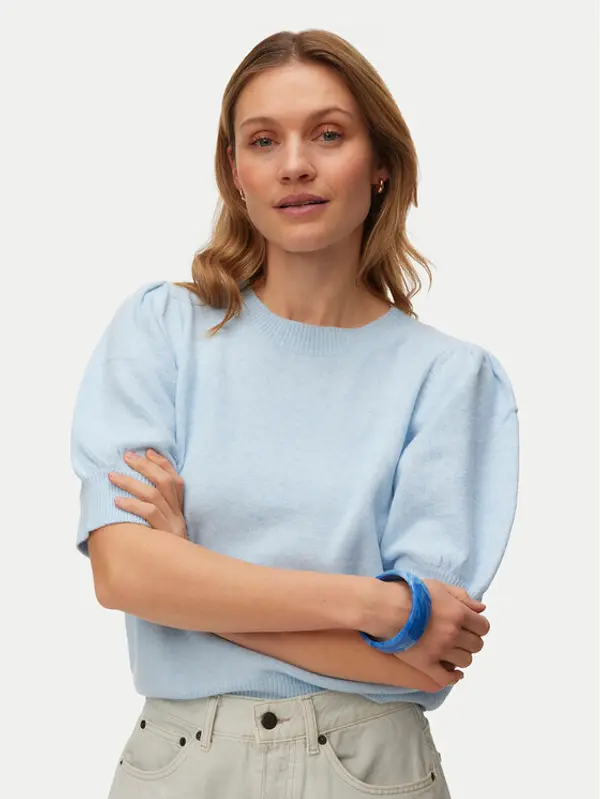 Vero Moda Vero Moda Džemper Doffy 10278313 Svijetloplava Regular Fit