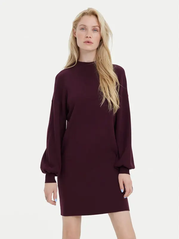 Vero Moda Vero Moda Džemper haljina Nancy 10249116 Ljubičasta Loose Fit