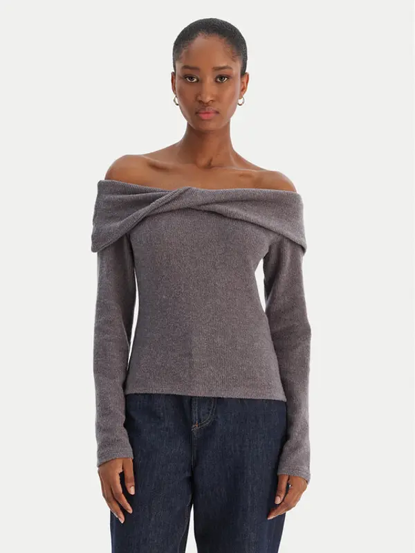 Vero Moda Vero Moda Džemper Kaia 10333298 Siva Regular Fit