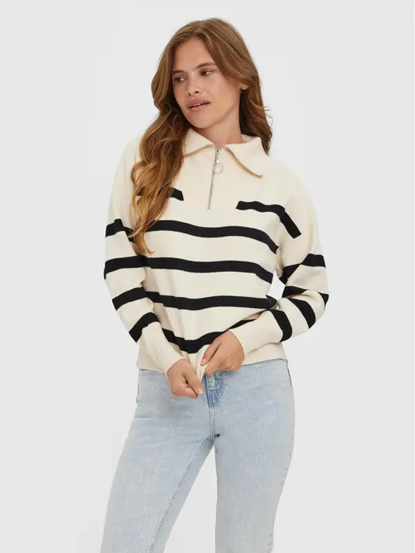 Vero Moda Vero Moda Džemper Saba 10269246 Šarena Relaxed Fit