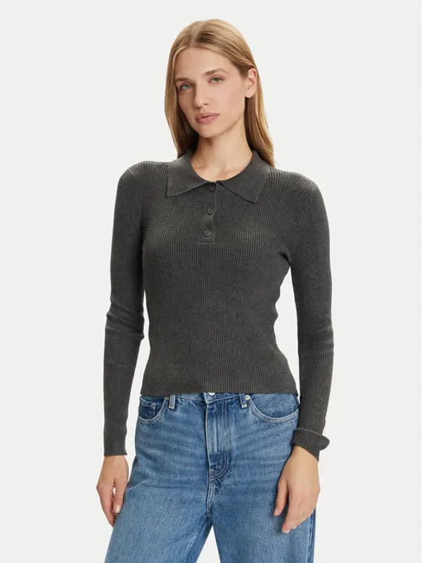 Vero Moda Vero Moda Džemper Siljerib 10336674 Siva Slim Fit