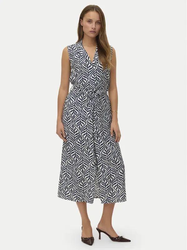 Vero Moda Vero Moda Haljina košulja Josie 10341594 Tamnoplava Regular Fit