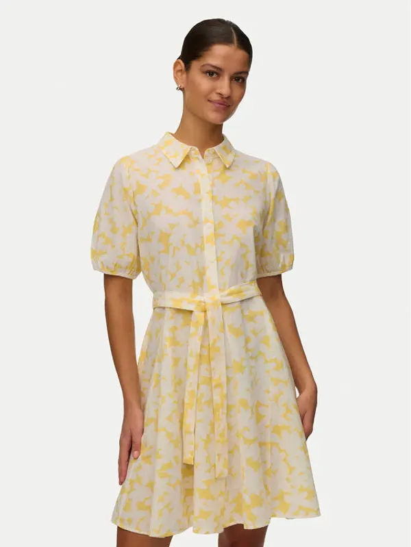 Vero Moda Vero Moda Haljina za svaki dan Dicthe 10303728 Svijetlo žuta Regular Fit