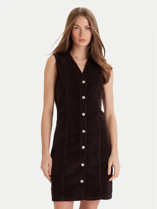 Vero Moda Vero Moda Haljina za svaki dan Eden 10333959 Smeđa Regular Fit